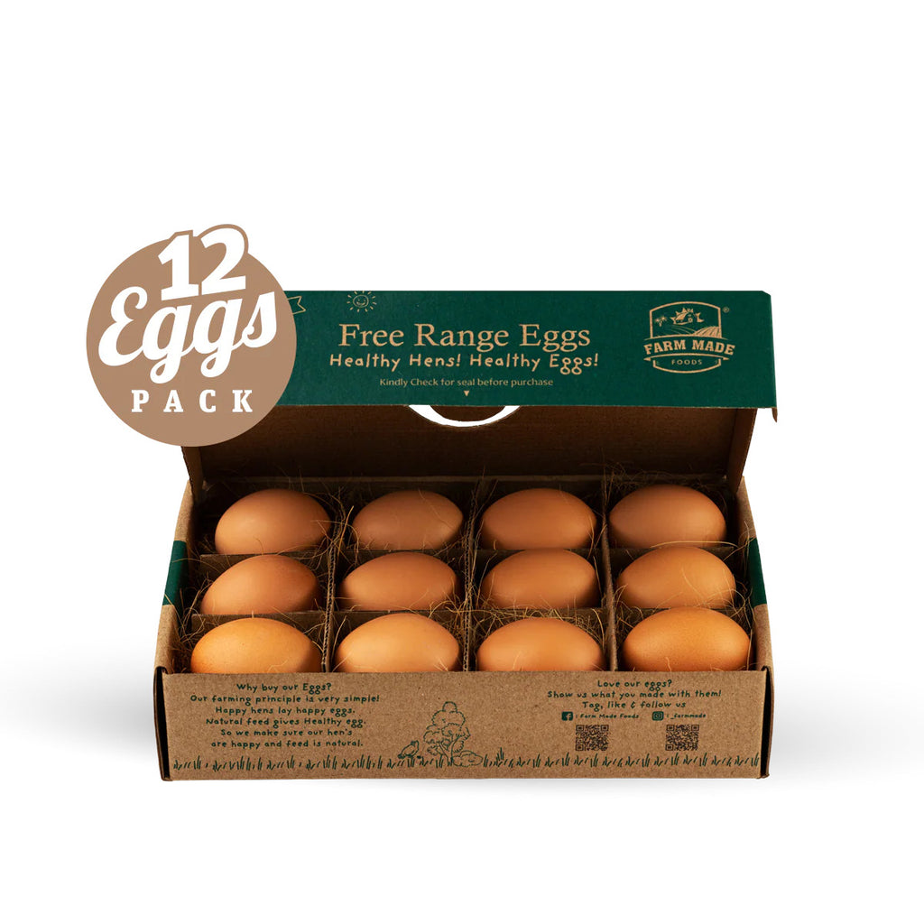 Farm Made Eggs - 12 pcs
