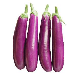 Organic Brinjal Long Purple - 500g