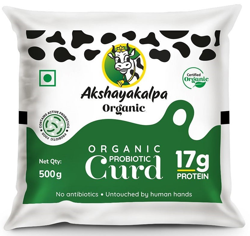 Akshayakalpa Organic Probiotic Curd - 500g