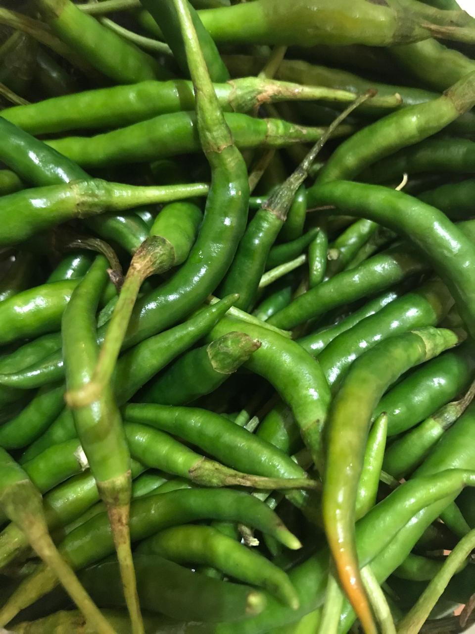 Organic Green Chilly - 100g