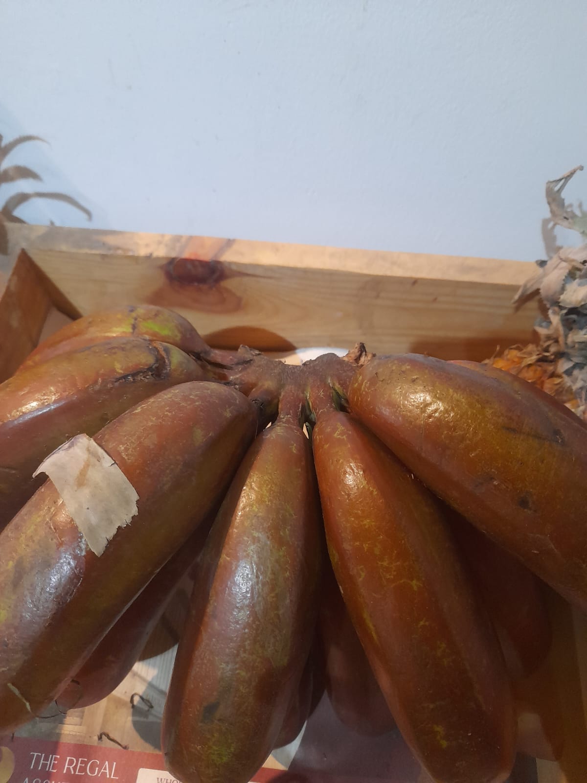 Organic Red Banana(Chandru Banana) - 1kg