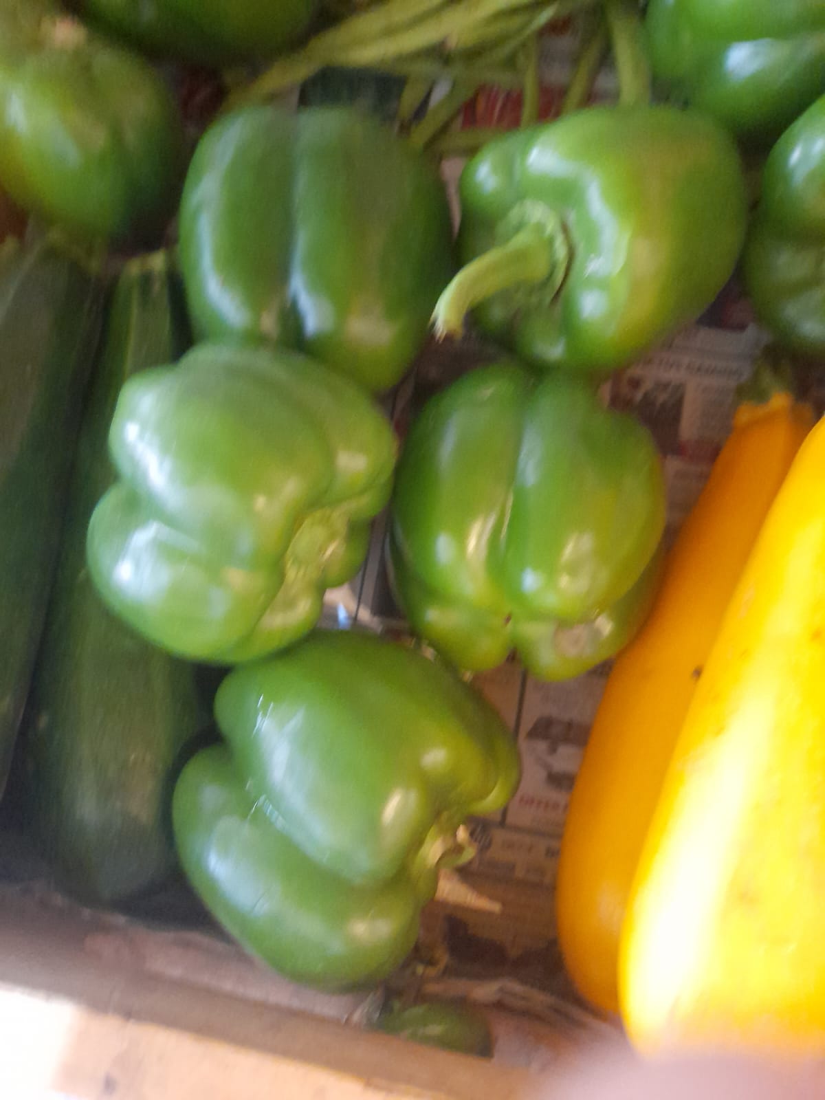 Organic Capsicum Green - 250g